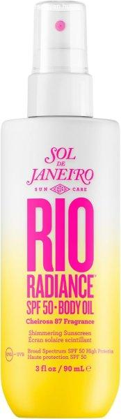 Sol de Janeiro Védő csillogó testolaj SPF 50 Rio Radiance (Body
Oil) 90 ml