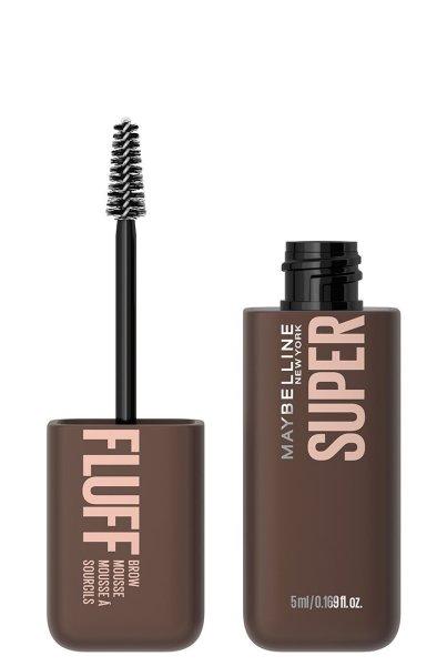 Maybelline Szemöldökzselé a telt és dús
megjelenésért Superfluff (Brow Mousse) 5 ml 260 Deep Brown