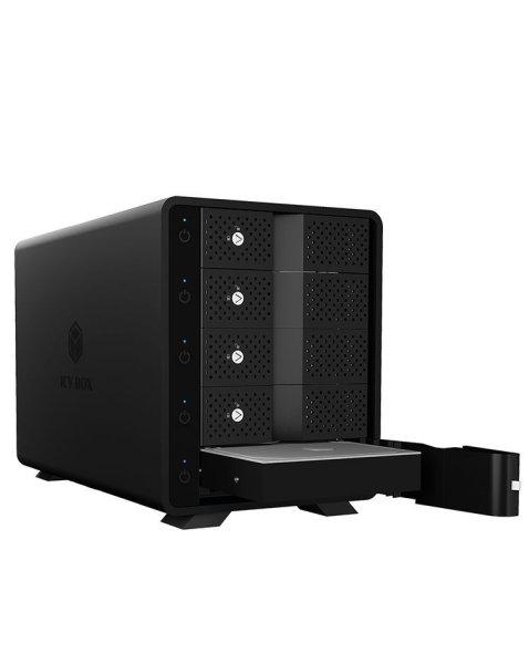 Raidsonic IcyBox IB-3805-C31 SINGLE enclosure for 5x HDD with USB 3.1 (Gen 2)
Type-C and Type-A interface and fan