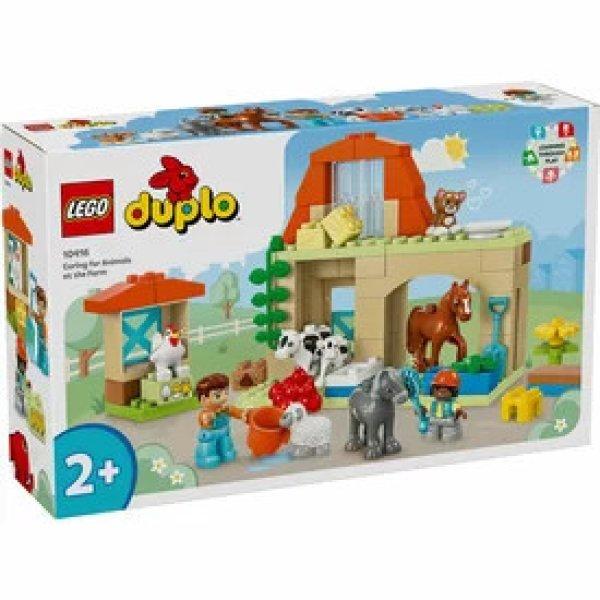 LEGO DUPLO TOWN 10416 ÁLLATOK GONDOZÁSA A FARMON