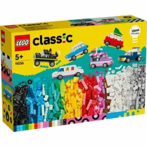 LEGO CLASSIC 11036 KREATÍV JÁRMŰVEK