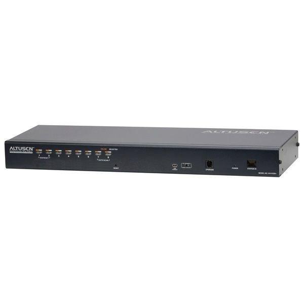 ATEN Altusen 1-Local/Remote Share Access 8-Port Multi-Interface Cat 5 KVM over
IP Switch