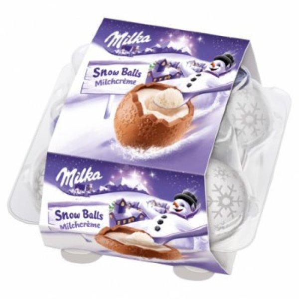 MILKA SNOWBALLS - HóGOLYóK 112GR