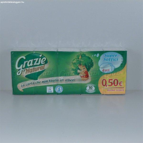 Grazie Natural lucart papírzsebkendő kis csomagos 90 db