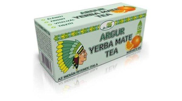 Dr.flóra argur yerba mate narancs tea 25x1.7g 43 g