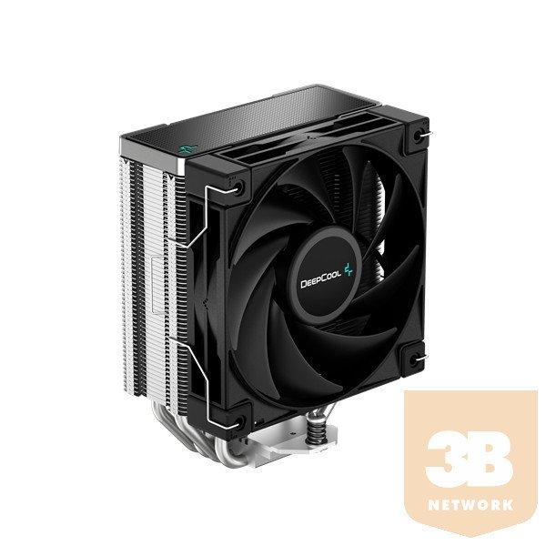 DeepCool CPU Cooler - AK400 (29 dB; max, 112,93 m3/h; 4pin csatlakozó, 4 db
heatpipe, 12cm, PWM)