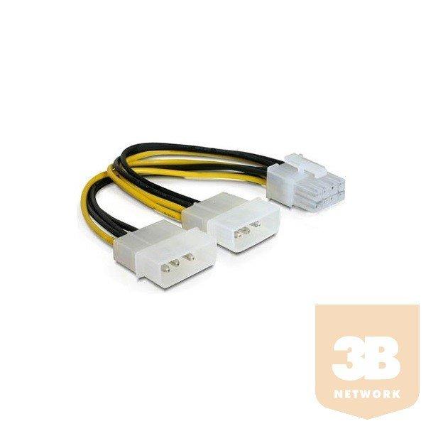 Delock 82397 PCI Express (hálózati, 8 tűs) - 2 db 51“ kábel grafikus
kártyákhoz