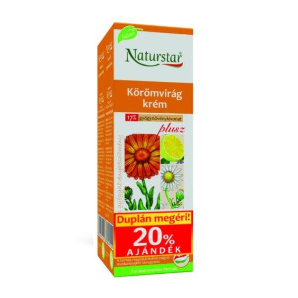 NATURSTAR KÖRÖMVIRÁG KRÉM PLUSZ DUPLA 2X60 ml