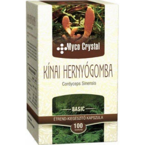 Myco Crystal hernyógomba kapszula 100 db