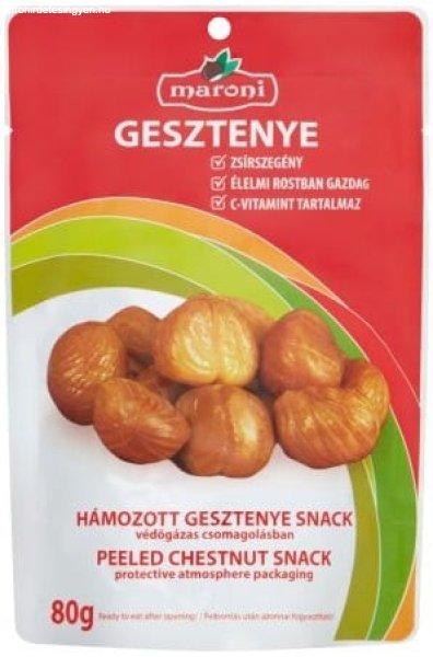 Maroni hámozott gesztenye snack 80 g