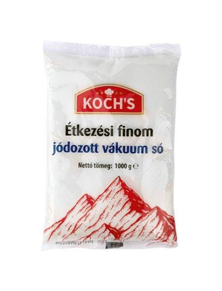 KOCHS ÉTKEZÉSI SÓ FINOM JÓDOZOTT 1000G