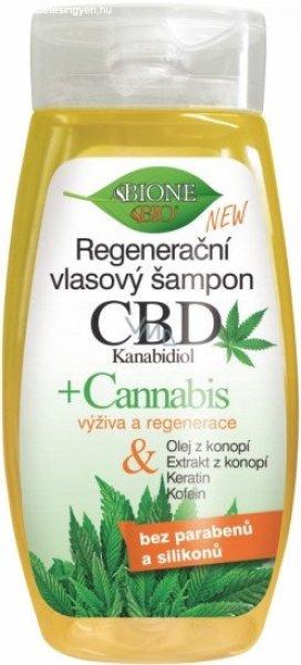 Bione cbd+cannabis regeneráló sampon 260 ml