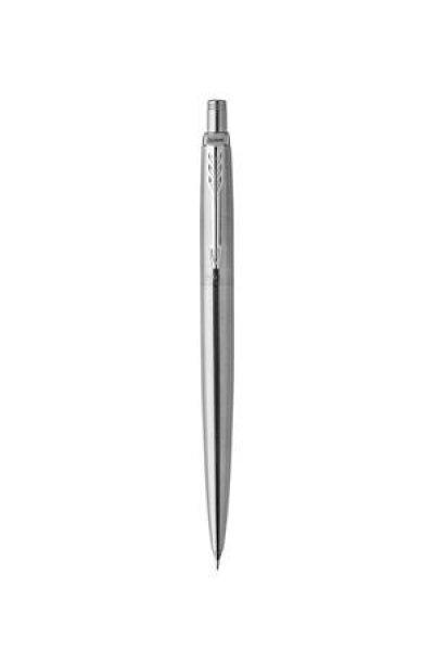 Nyomósirón, 0,5 mm, ezüst színű klip, PARKER "Royal Jotter",
rozsdamentes acél