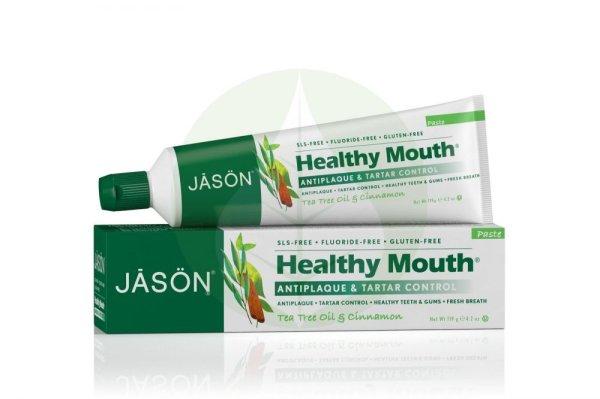 Healthy mouth - Teafa-fahéj fogkrém - 119g - Jasön