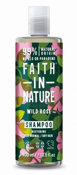 Vadrózsa sampon - 400ml - Faith in Nature