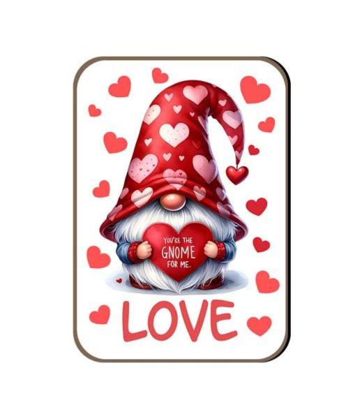 Fa hűtőmágnes, Love, Gnome