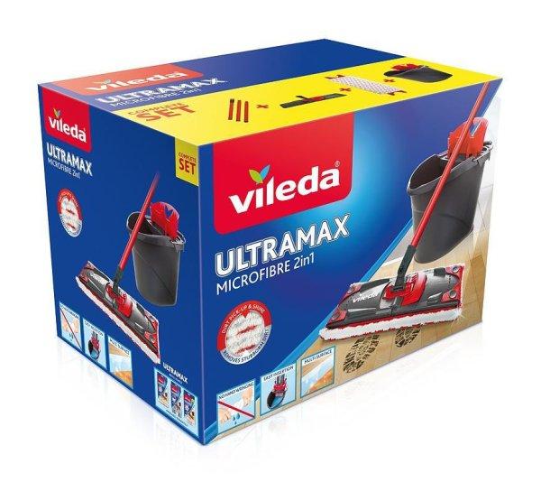 Takarító szett Vileda Ultramax Complete Set box felmosó + vödör