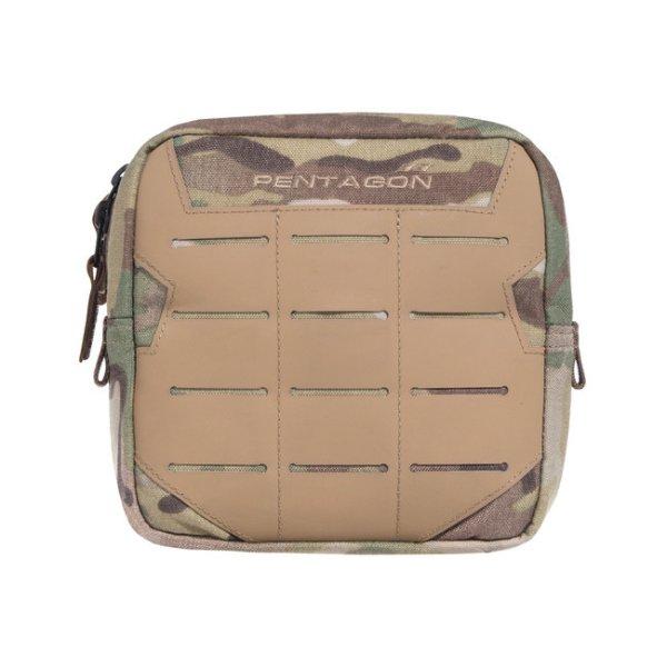 Pentagon Elpis molle zseb 15x15cm, multicam