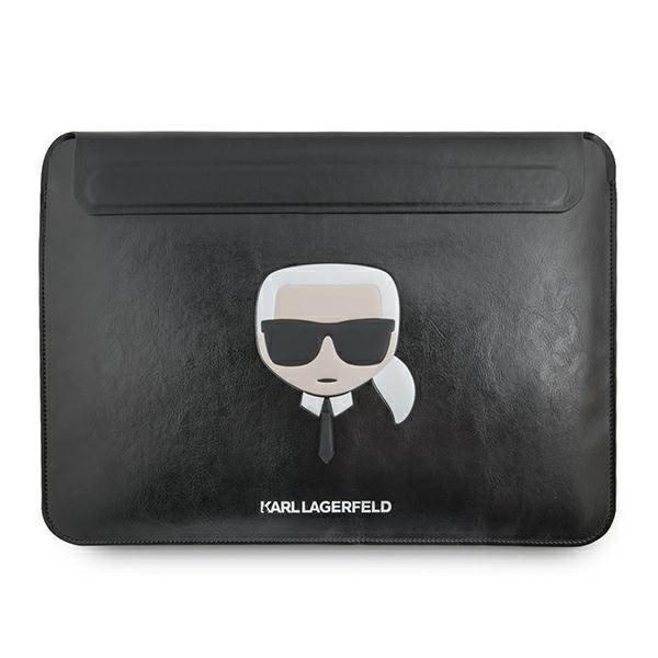 Karl Lagerfeld Notebook/Tablet táska KLCS16KHBK 16" fekete ikonikus Karl
Lagerfeld fej táska