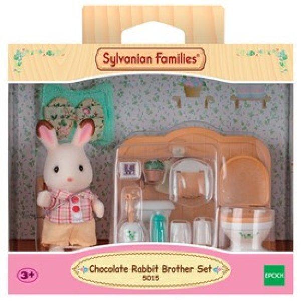 SylvanianFamilies: Csoki Nyuszi bátyó fürdőszoba bútorral