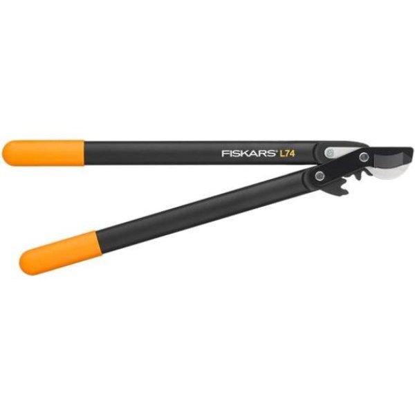 Fiskars PowerGear műanyag fogaskerekes ágvágó, horgos fejű (M) L74