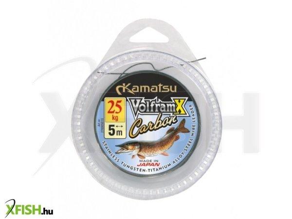 Kamatsu Volfram X Carbon Előkezsinór 5 m 10 Kg