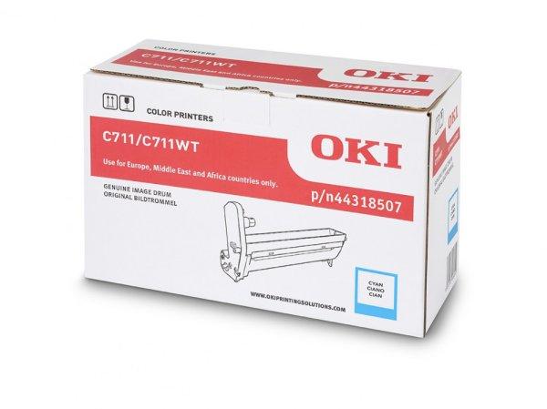 OKI C711 Eredeti Cyan Dobegység