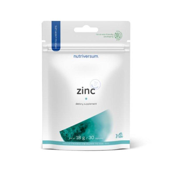 Nutriversum Zinc Caps 30 kapszula