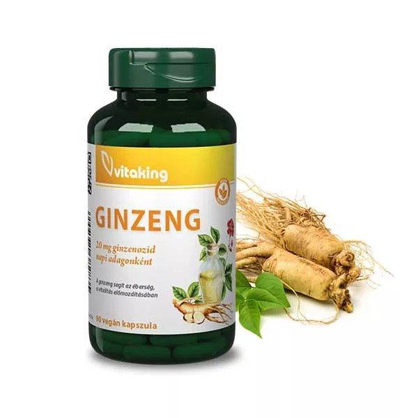 Vitaking Ginzeng kivonat 100mg 90 kapszula