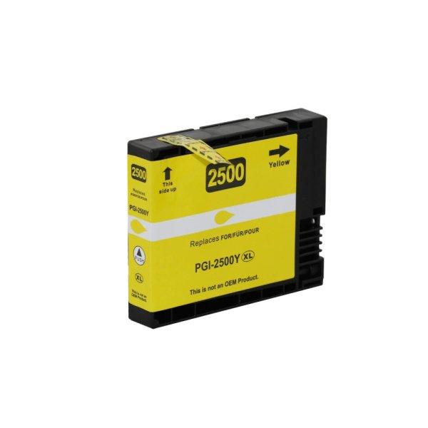 Premium Canon PGI2500XL PGI-2500XL Yellow Chipes Utángyártott Tintapatron