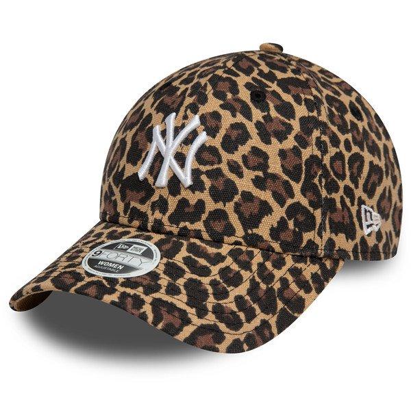 Női Sapka New Era 9Forty Womens MLB Leopard NY Yankees Black