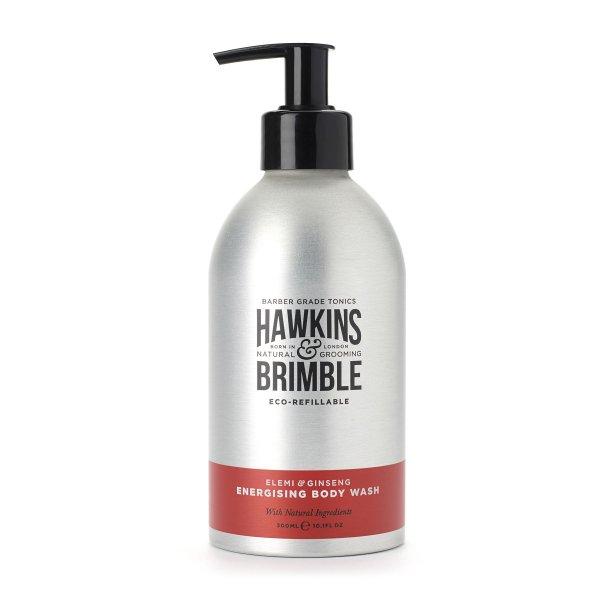 Hawkins & Brimble Frissítő tusfürdő Eco-Refillable
(Energising Body Wash) 300 ml