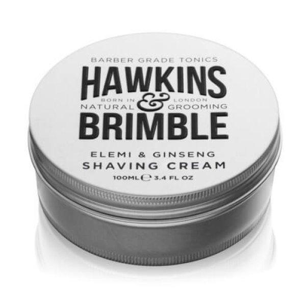 Hawkins & Brimble Hidratáló borotvakrém elemi és ginzeng
illattal (Elemi & Ginseng Shaving Cream) 100 ml