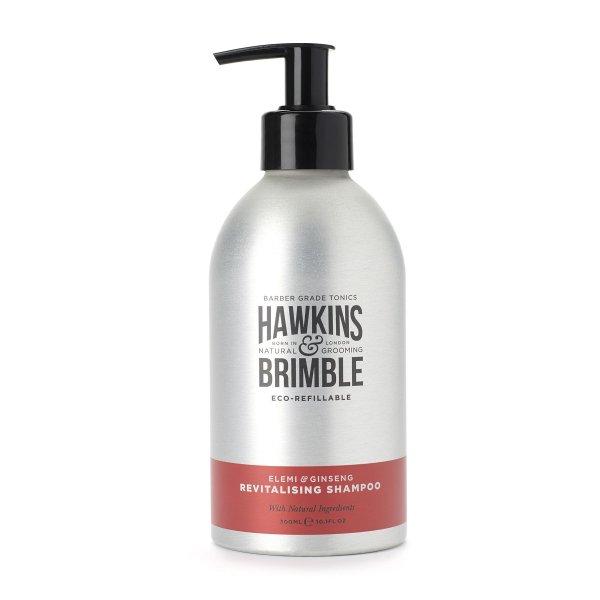 Hawkins & Brimble Revitalizáló sampon Eco-Refillable (Revitalising
Shampoo) 300 ml