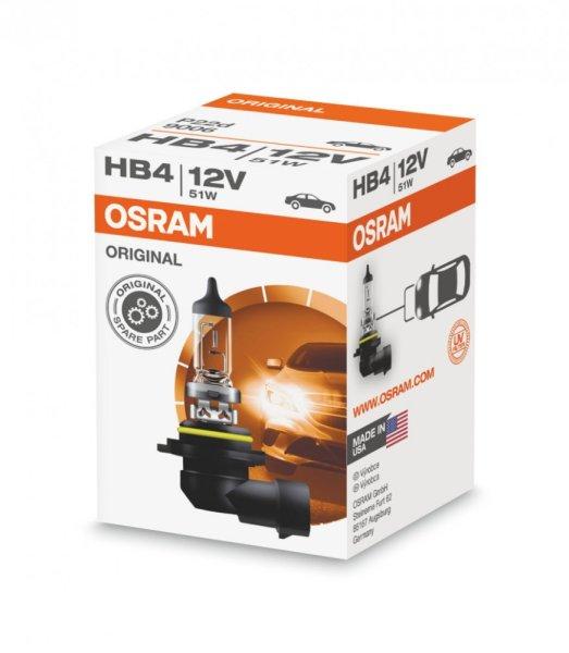 HB4 12V 51W Osram p22d 9006 izzó