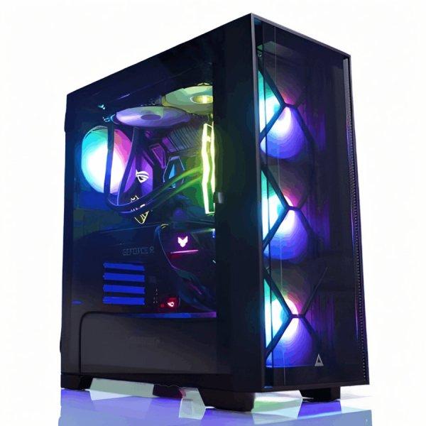 Titan Diamond plus i9-12900KF/32DDR5/1TB NV3 SSD/RTX4070 12GB/Vízhűtés Gamer
PC +Windows 11