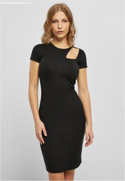 Urban Classics Ladies Cut Out Dress black