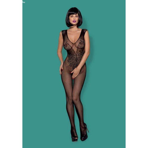 Obsessive Bodystocking N112 ujjatlan, angyalszárnyas necc overall
