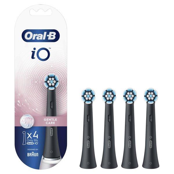 Oral B Csere kefefejek iO Gentle Care Black 4 db