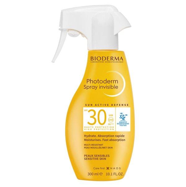 Bioderma Láthatatlan fényvédő spray SPF 30 Photoderm (Spray
Invisible) 300 ml