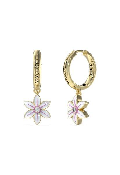 Guess Karika fülbevaló medálokkal White Lotus JUBE04137JWYGWHT/U