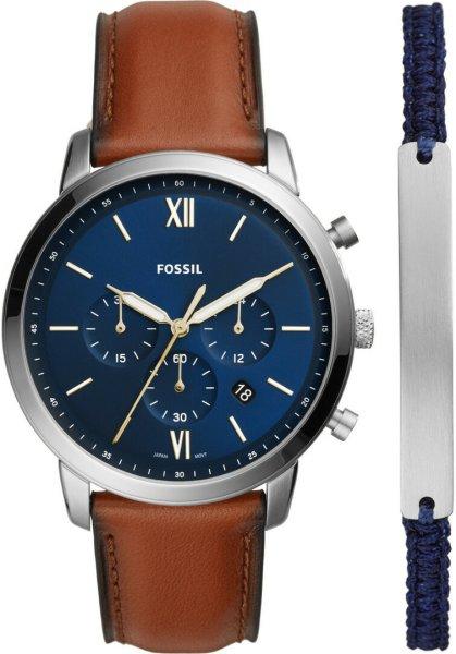 Fossil Ajándék szett Neutra + karkötő FS5708SET