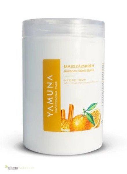 Yamuna Narancs-Fahéj masszázskrém - 1000 ml