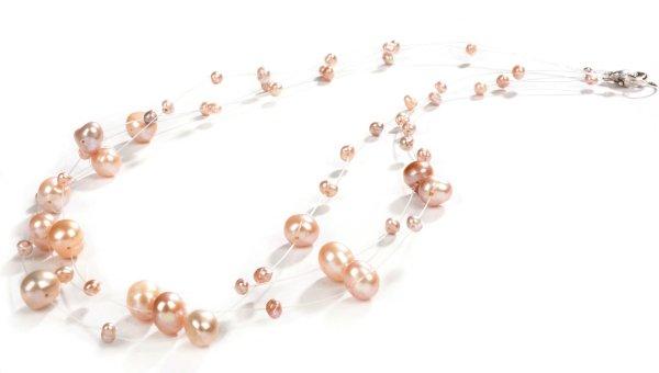 JwL Luxury Pearls Nyaklánc lebegő valódi gyöngyökkel
JL0324