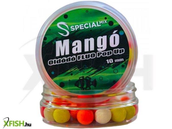 Speciál Mix Oldódó Fluo Pop-Up Bojli 10 Mm Mangó 15 g