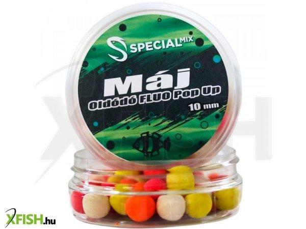 Speciál Mix Oldódó Fluo Pop-Up Bojli 10 Mm Máj 15 g