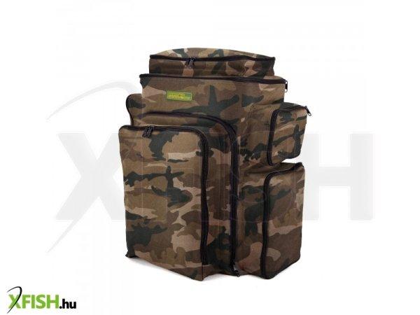 Carp Academy Camo Hátizsák 60x55x34cm