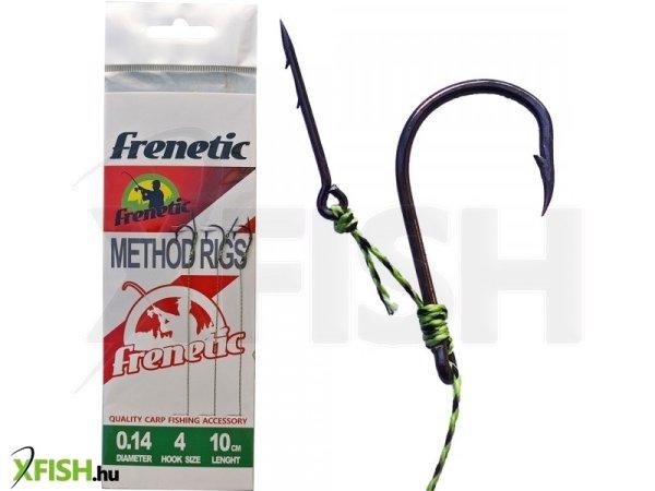 Frenetic Előkötött Horog Csalitüskével 10cm 0.12mm 10-es 3db/csomag