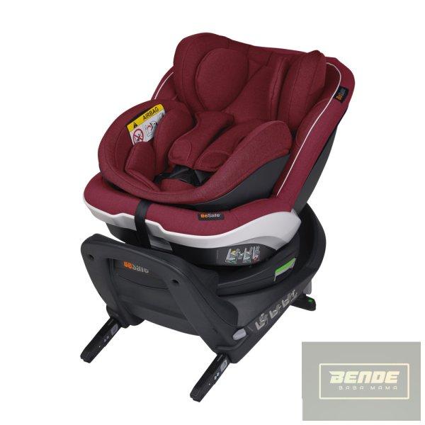 BeSafe gyerekülés iZi Twist B I-Size ISOfix 40-105 cm , 360°Burgundy Mélange