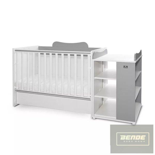 Lorelli Multi kombi ágy 190x72 - White Stone Grey